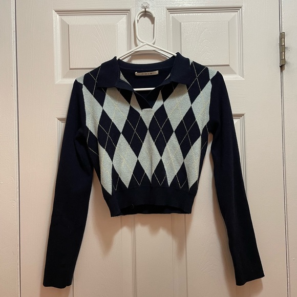 Sweaters - Knitted Jumper Sweater V-neck Pullover New Fashion Sweater